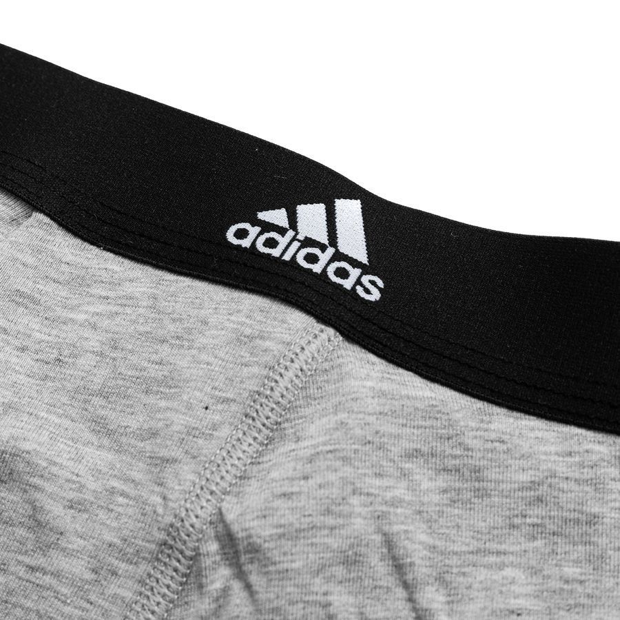 adidas Boxers Pack de 3 - Blanc/Noir/Gris