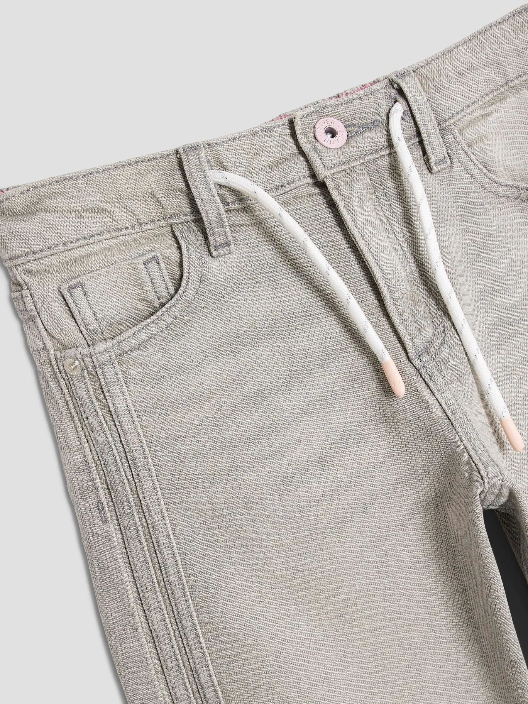 River Island Girls Pull On Wide Jeans
