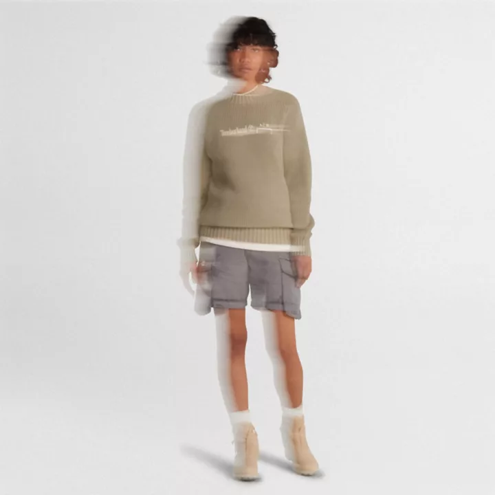 Pull en tricot Future73 Timberland x A-COLD-WALL* unisexe en beige