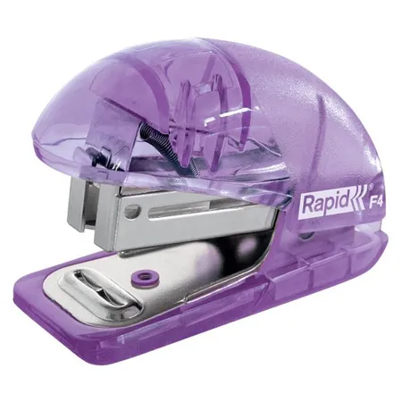 Leitz Rapid Colour'Breeze Miniheftgerät F4,10 Blatt, Blister lavendel