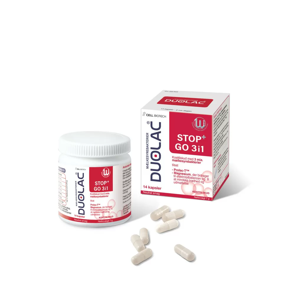 Duolac Stop Go 3i1 - 14 kaps.