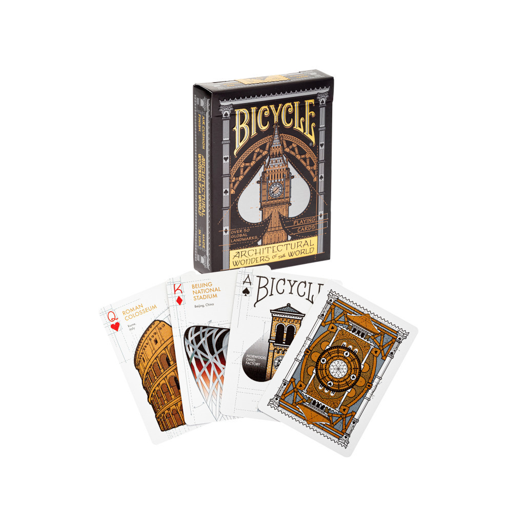 Cartes Bicycle Ultimates - Architectural Wonders of the World