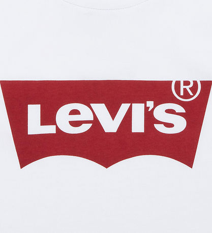 Levis T-Shirt - Weiß/Rot m. Logo