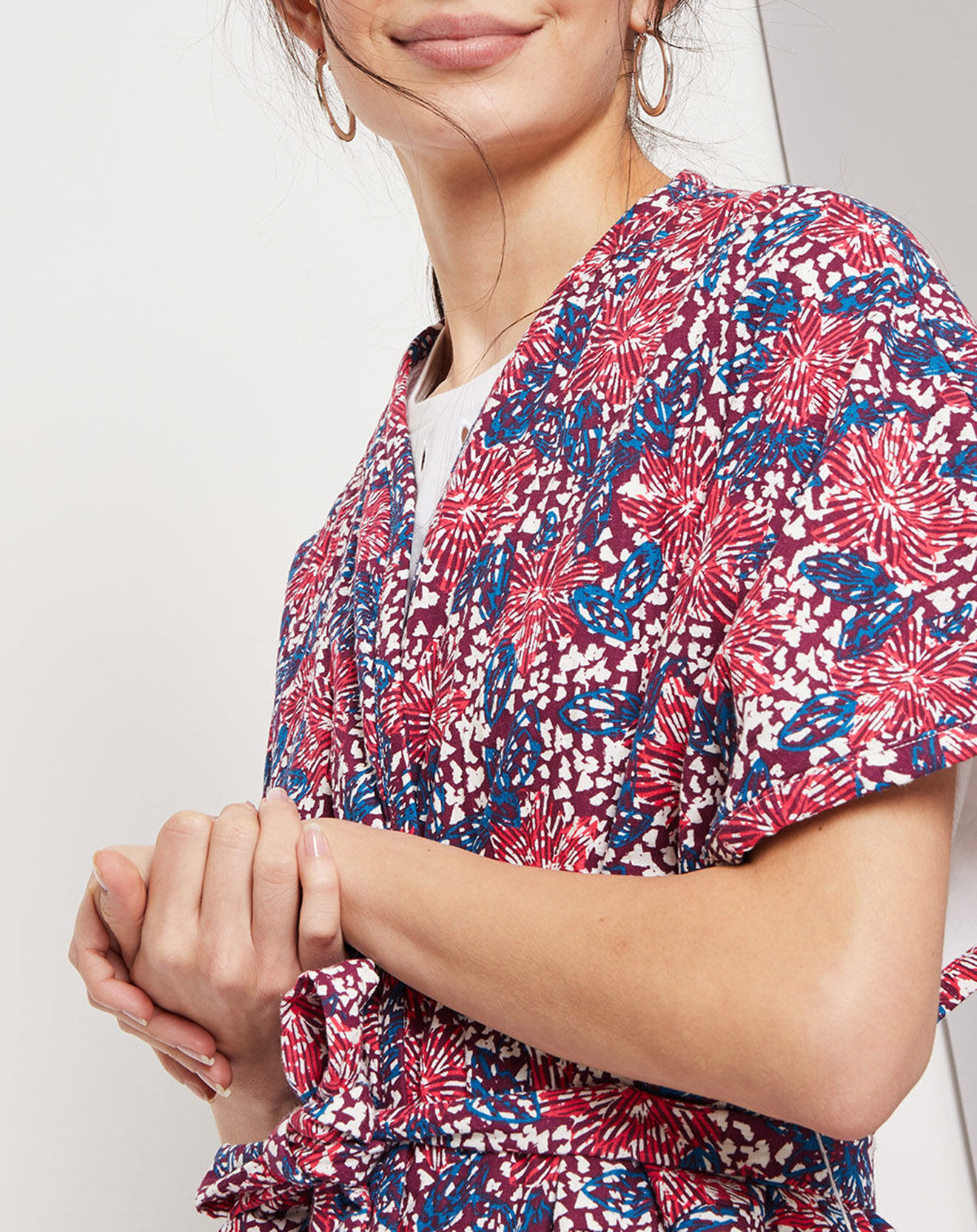 Suncoo Veste Dory imprimée bois de rose