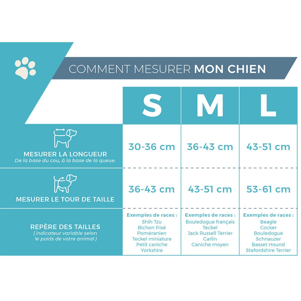 Matelas pour chien gris mémoire forme taille S