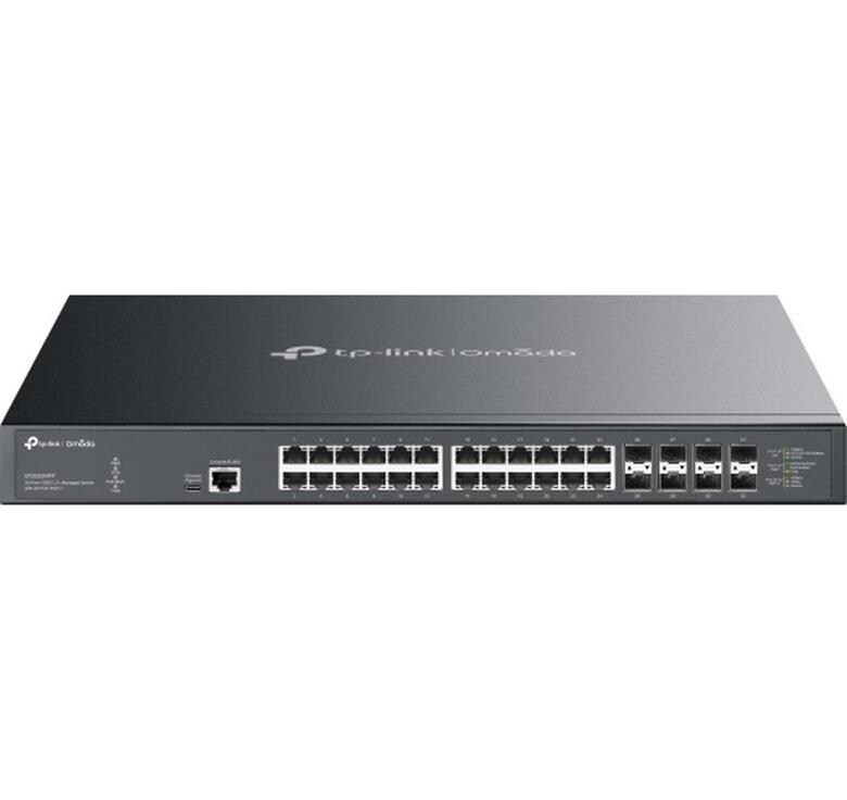 PoE++ Switch SX3832MPP 32 Port<br>Omada 32-Port 10GE L2+ Managed Switch mit 24-Port PoE++