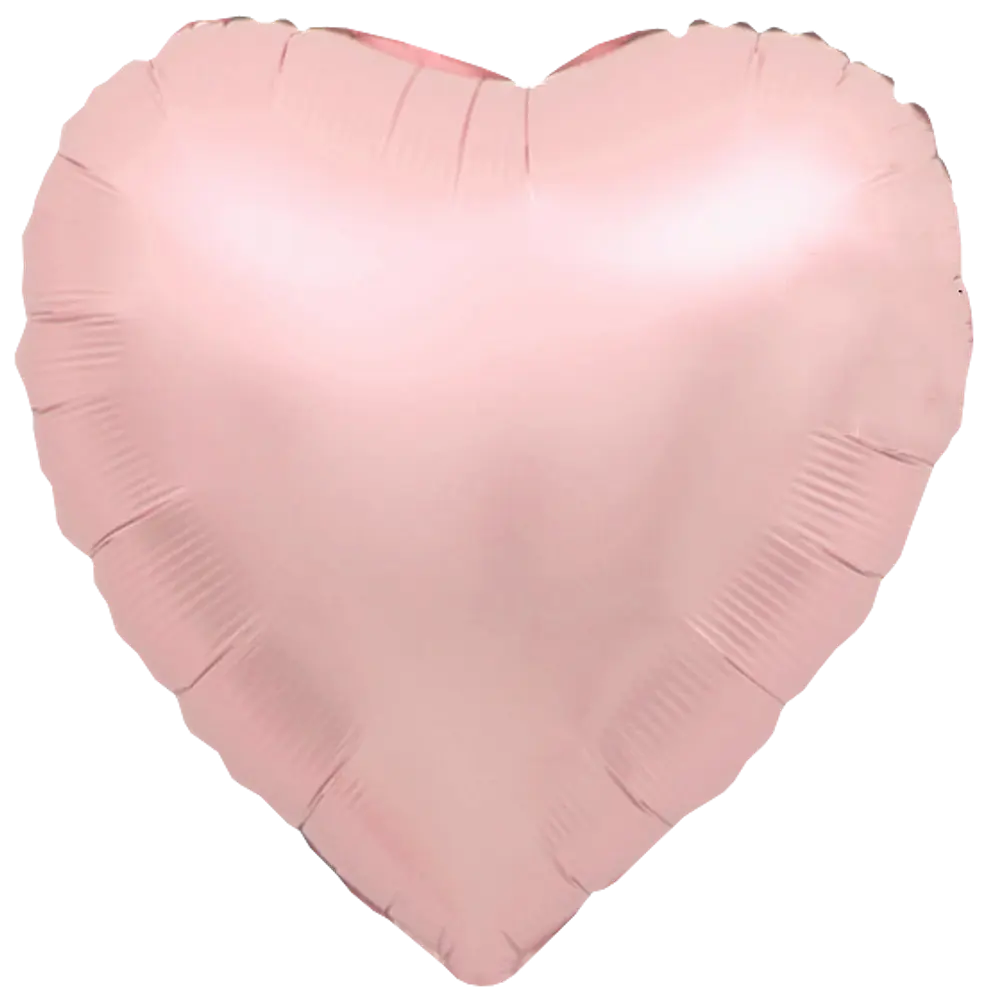 Folieballon 34 cm - Pink hjerte