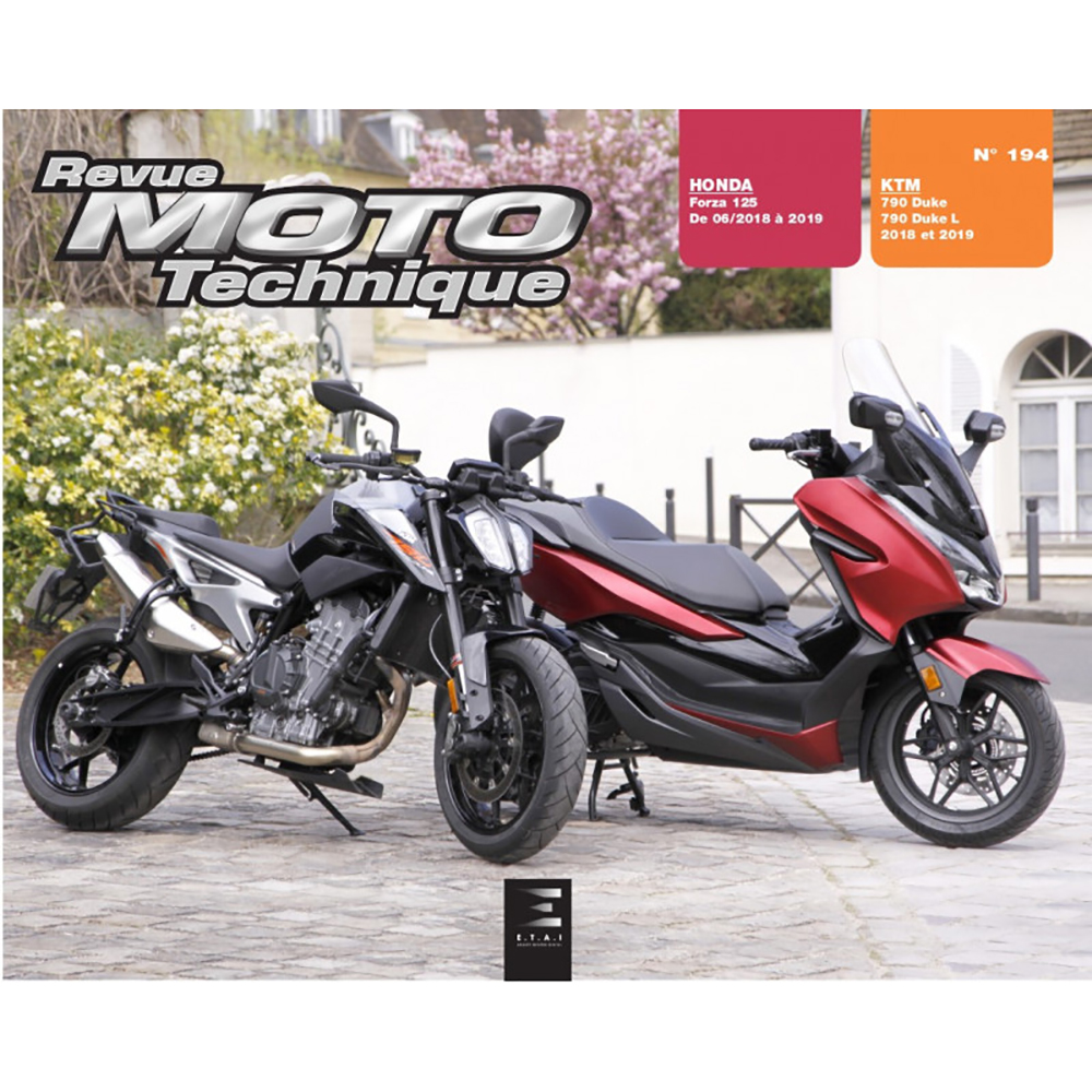 Etai - RMT 194 HONDA FORZA 125 (2018 à 2019) et KTM 790 DUKE (2018 à 2019)