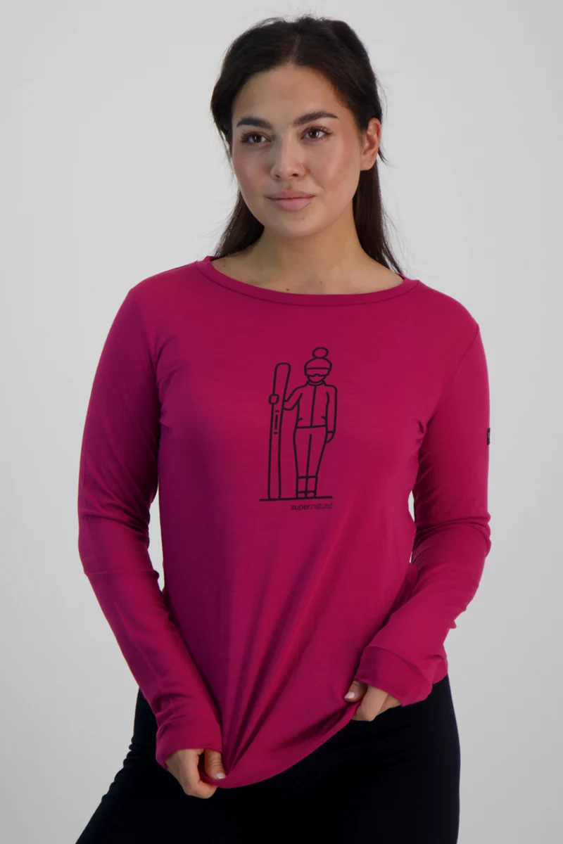 super.natural Skianto Damen Longsleeve