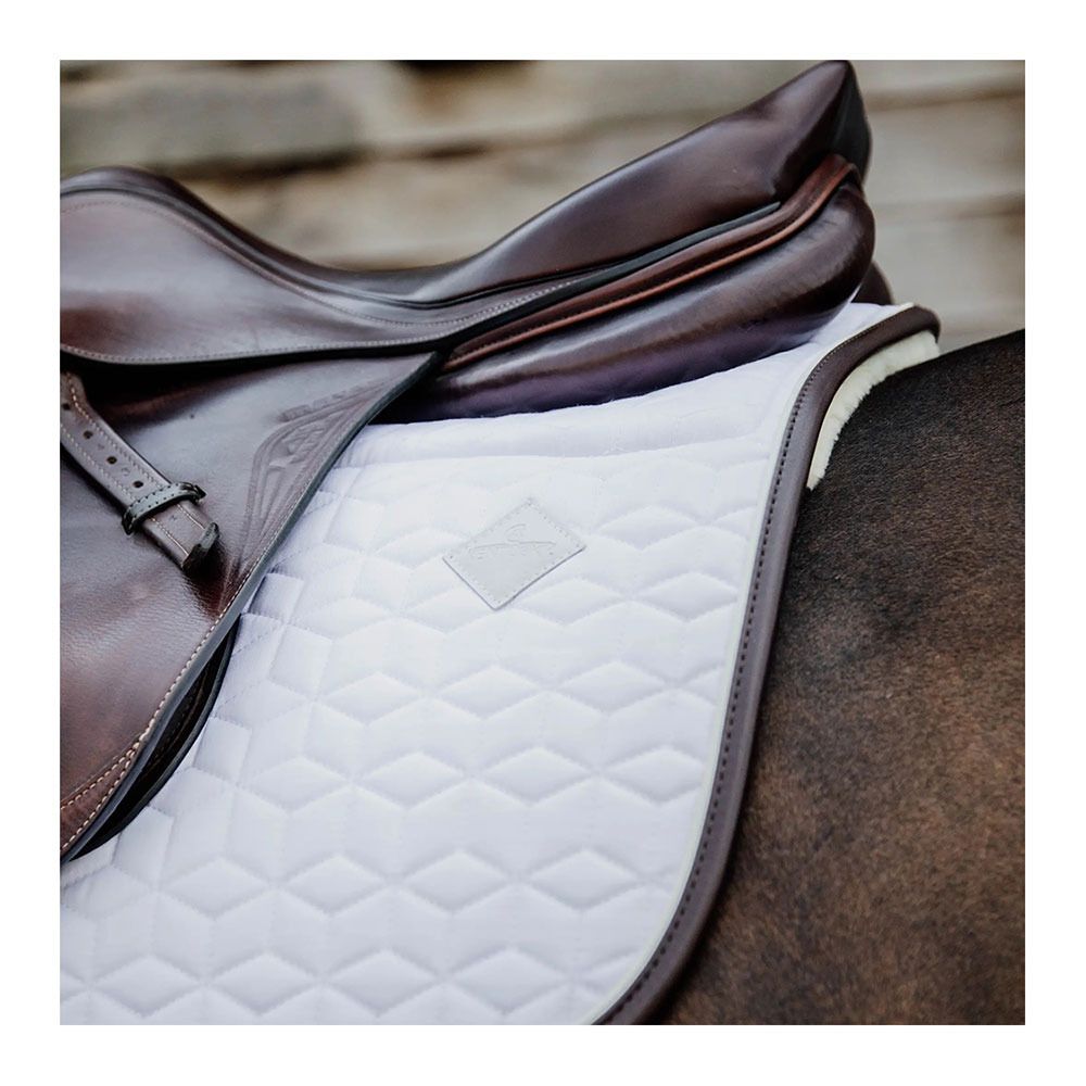 Kentucky SKIN FRIENDLY STAR - Tapis de dressage blanc