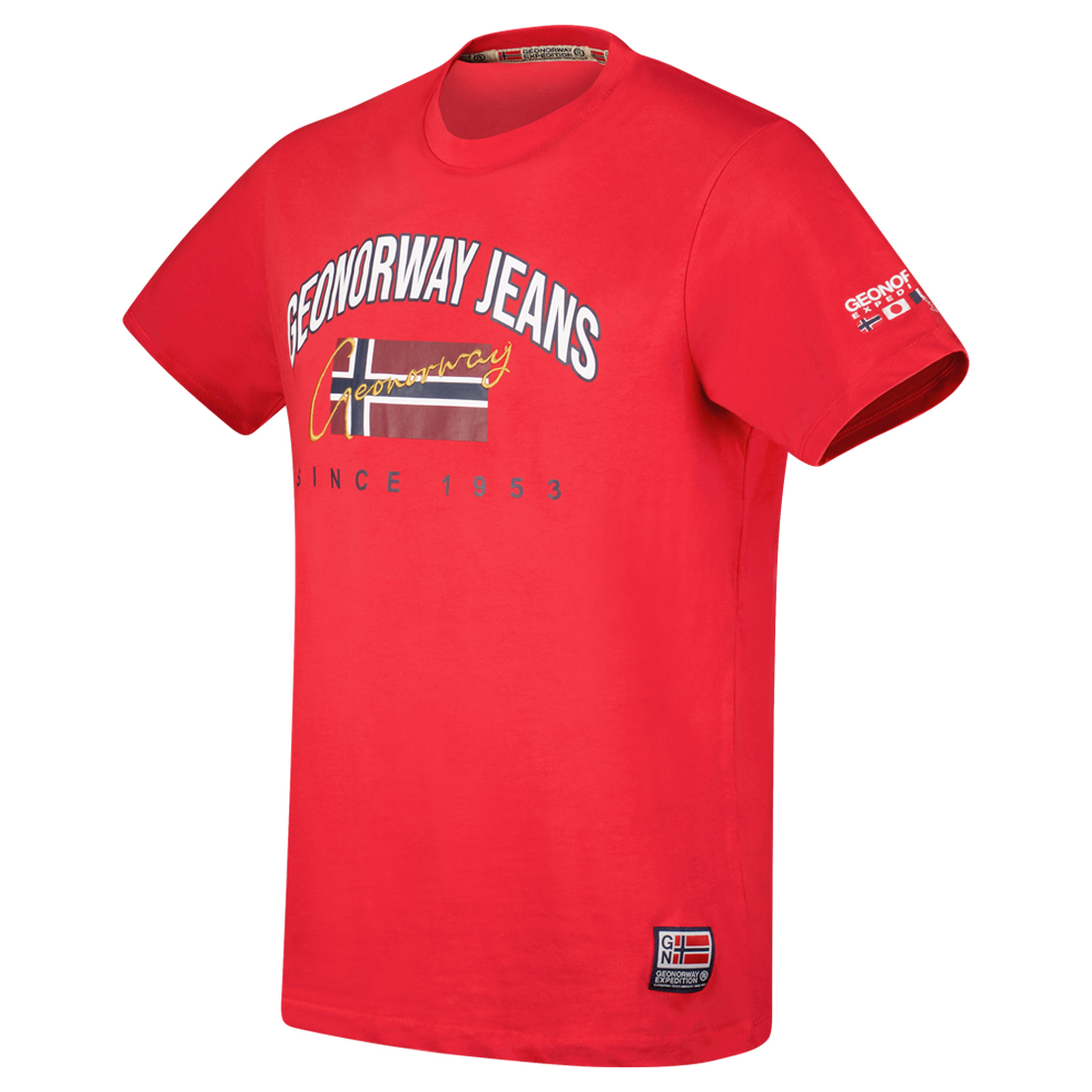 Camiseta de manga curta Jhagen Sx1052hgno