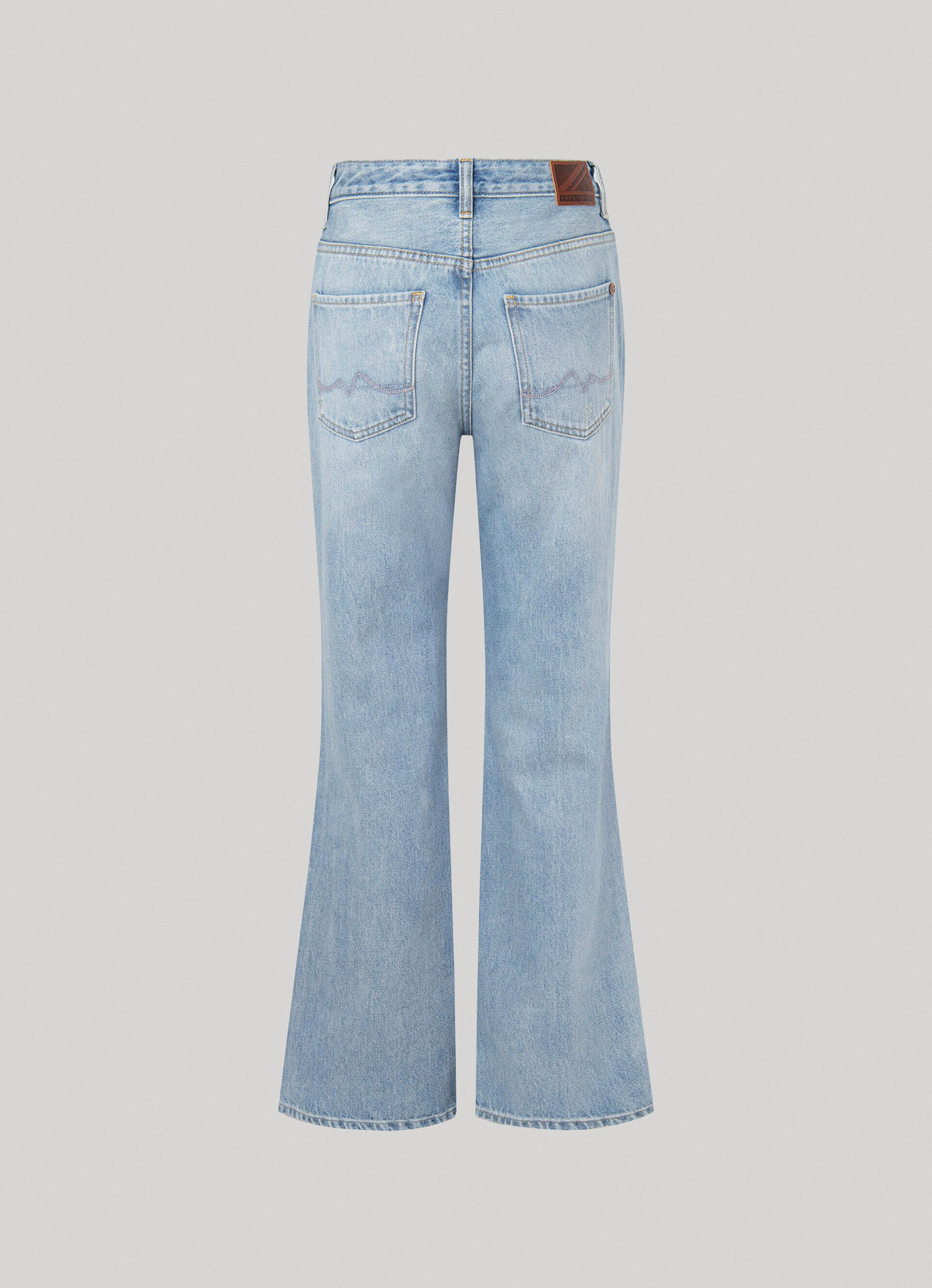Calça jeans Harper Fit Plain de cintura alta - jeans
