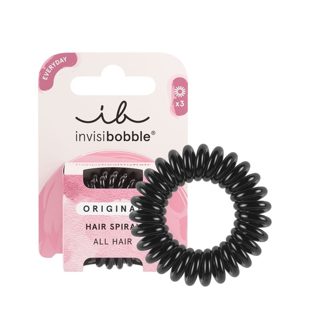 Invisibobble Haarbinder Original<br>3 Stück, True Black