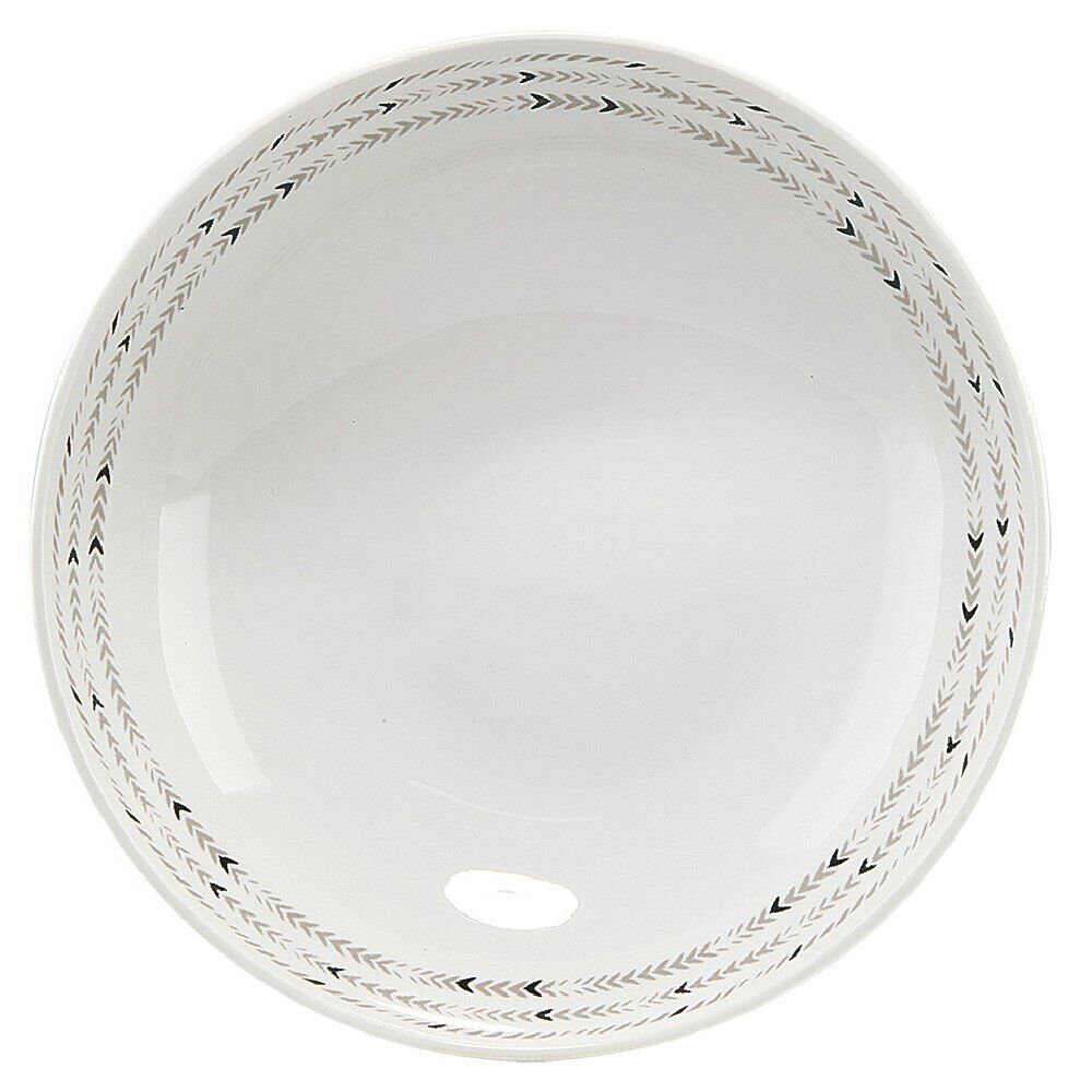 Bol à salade porcelaine contour Ø20 cm