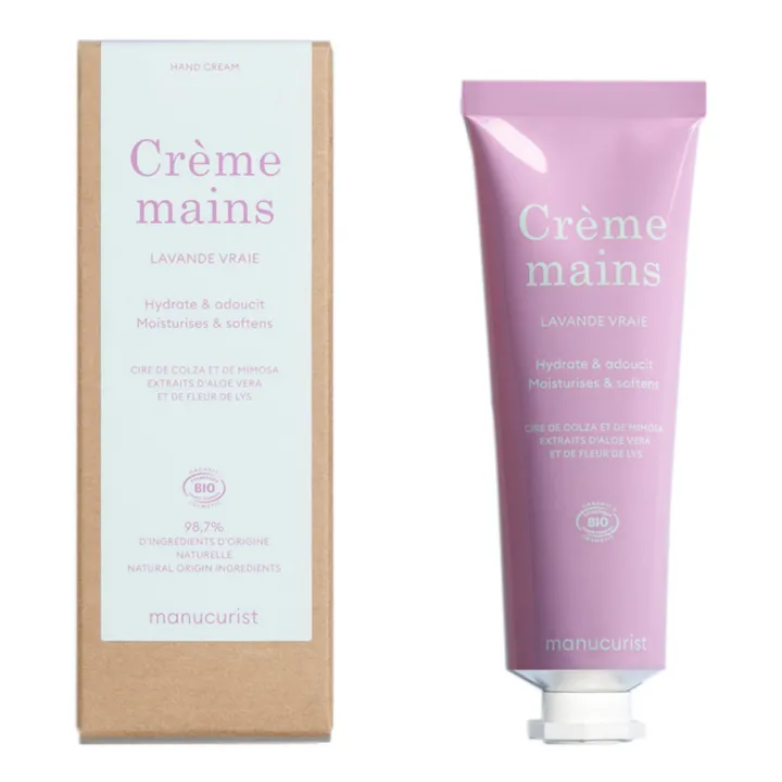 Manucurist Crème pour les mains Lavande vraie - 60 ml