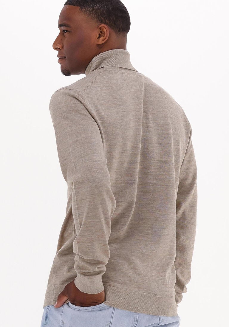 SELECTED HOMME beige selected homme coltrui town merino coolmax knit roll b