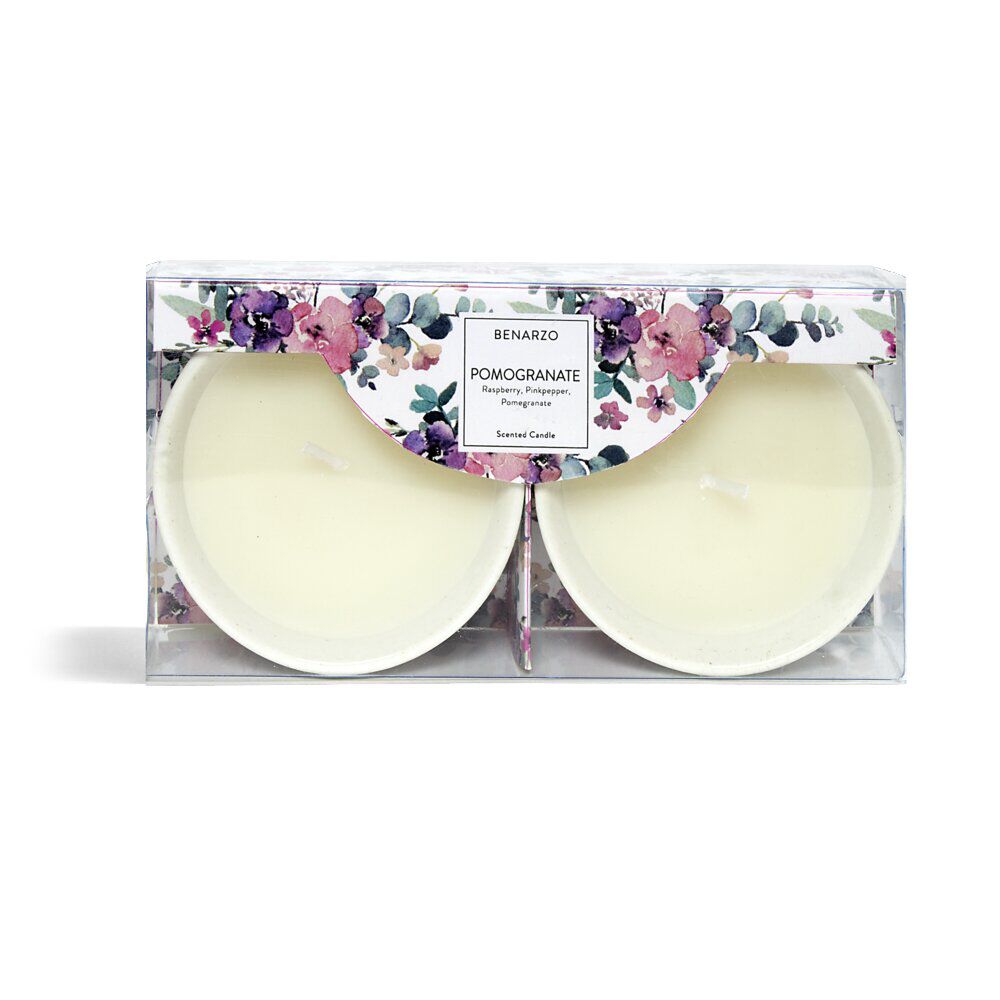 Lot de 2 bougies parfumées 5H dans bol - 3 modèles