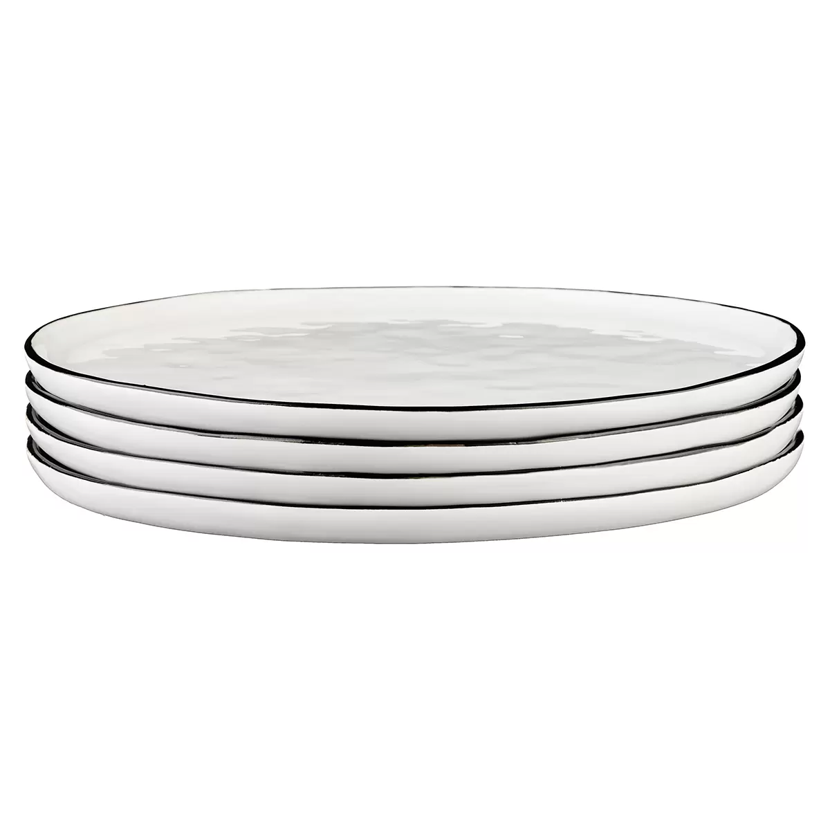 Teller gross Pure weiss