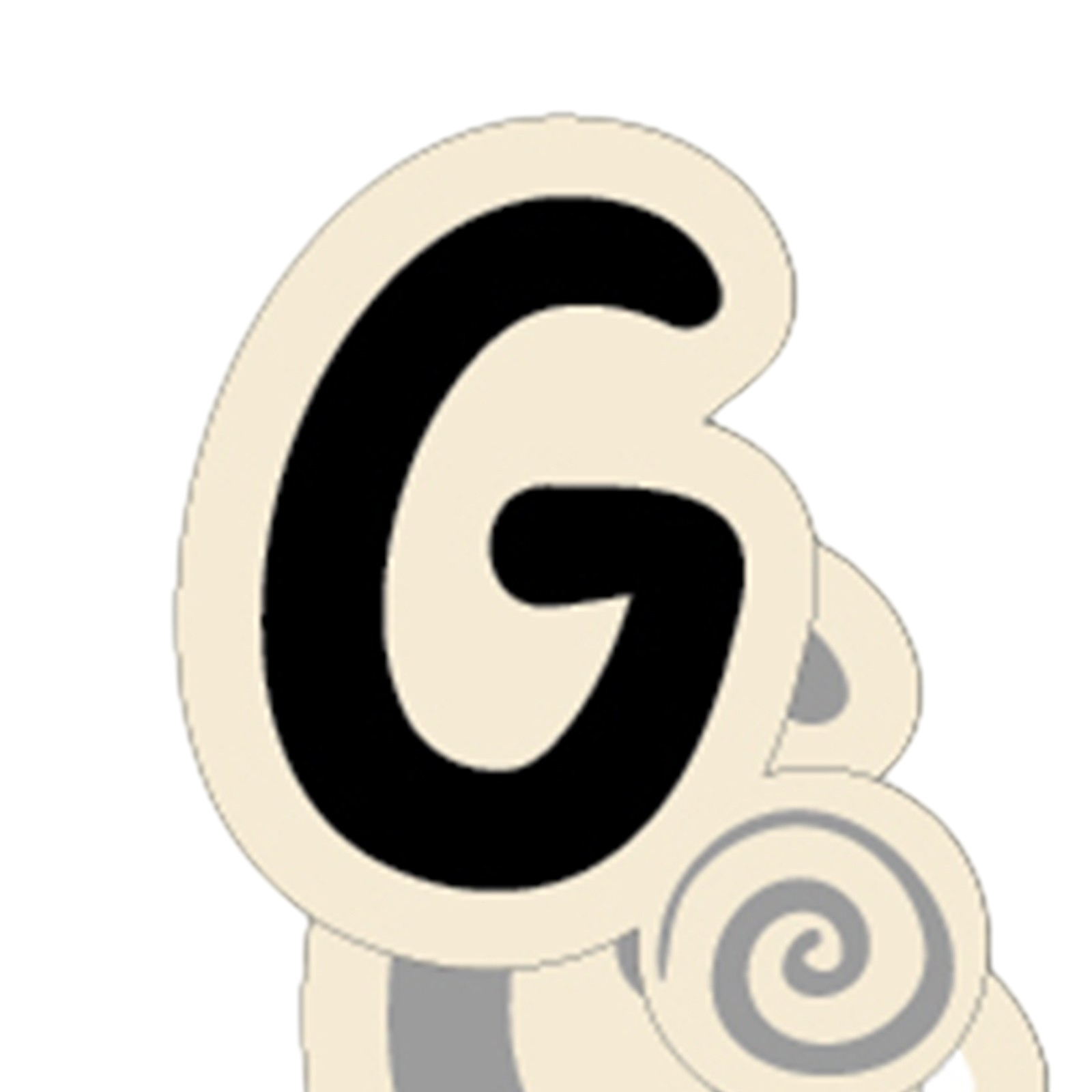 Buchstaben gross G