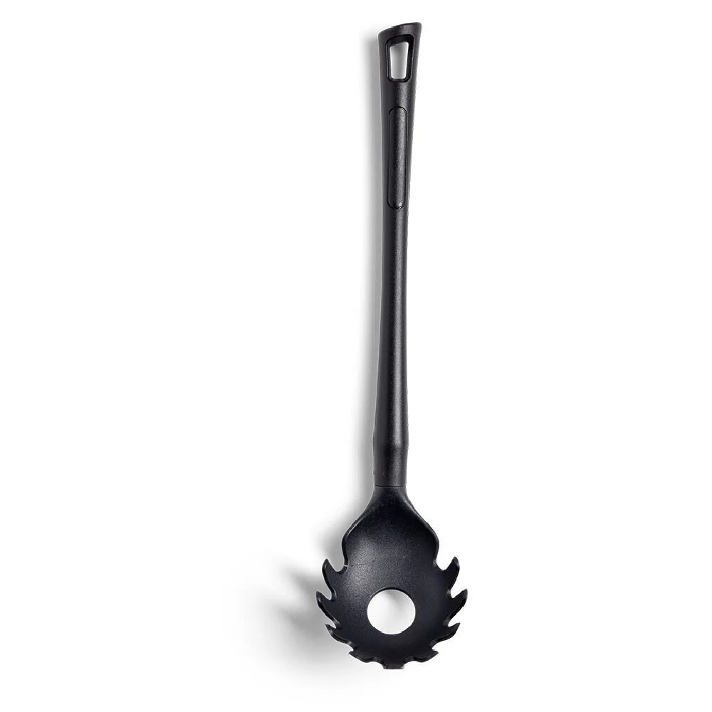 Cuillère à spaghetti plastique noir L.32cm