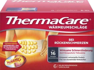 ThermaCare Wärmeauflagen bei Rückenschmerzen, 6 Stück