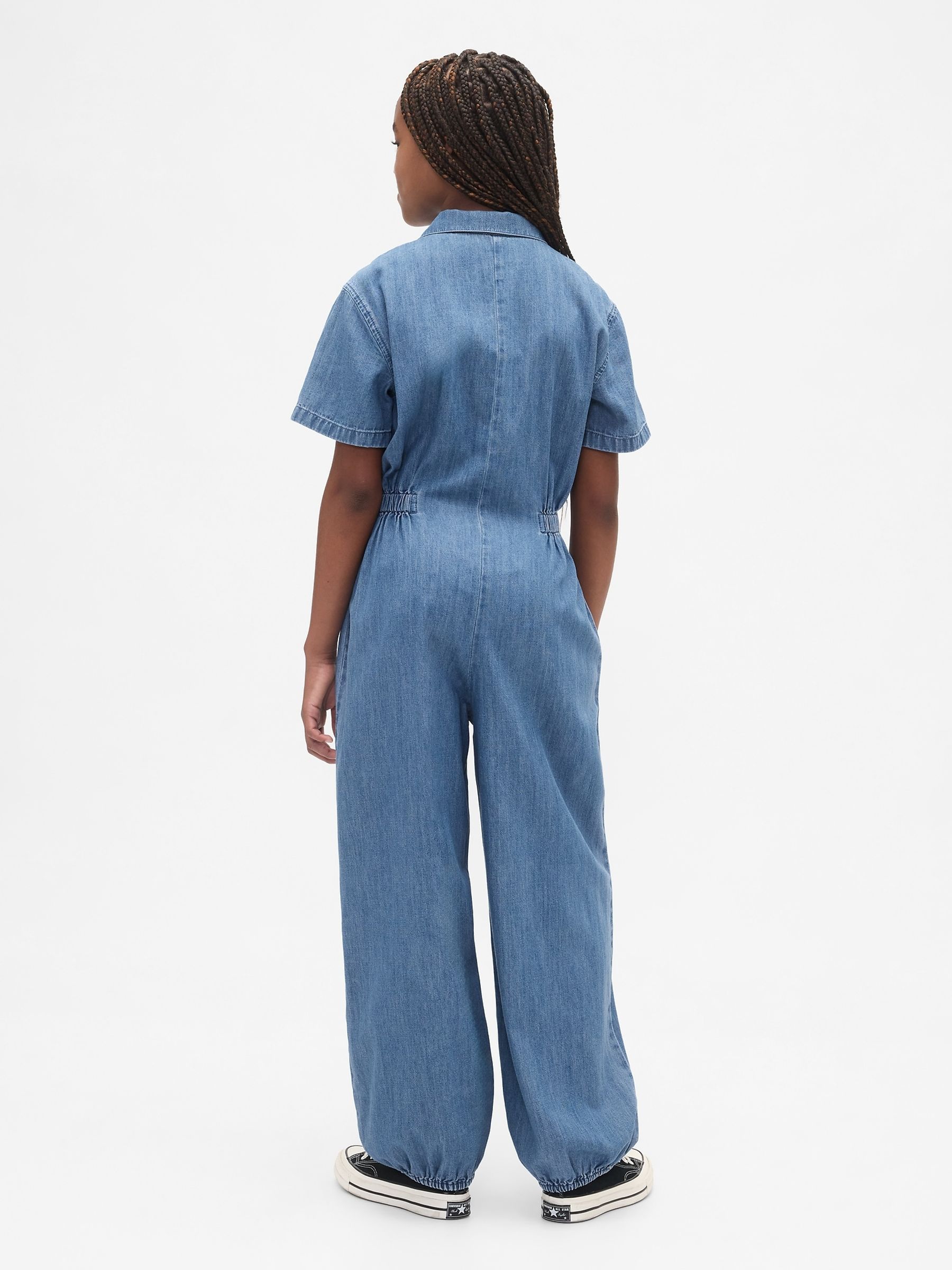 Gap denim jogger jumpsuit (4-13jr)