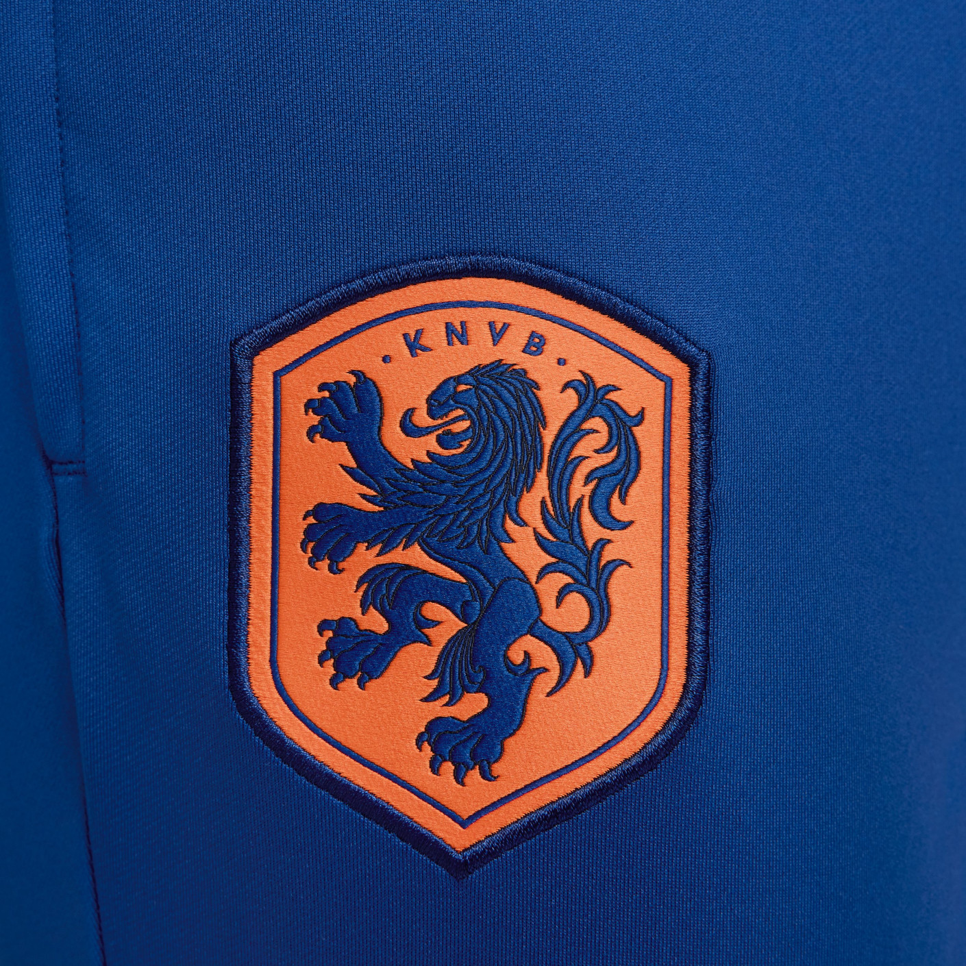 Nike Nederland Strike Trainingsbroek 2024-2026 Blauw Oranje