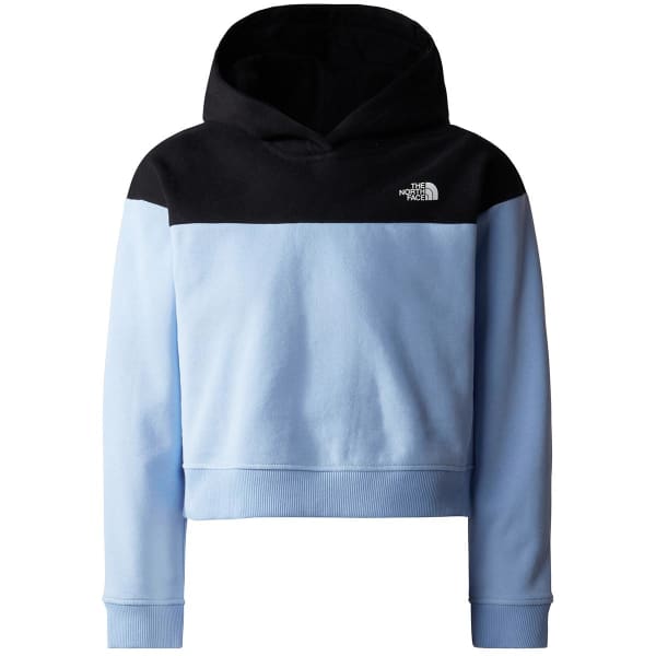 Sweatshirt THE NORTH FACE G CROP P/O HOODIE COLLAR BLUE/TNF BLACK