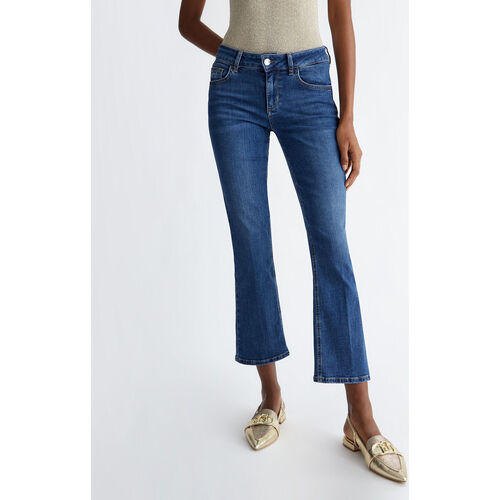 Liu Jo - Vaqueros bootcut tobilleros Azul