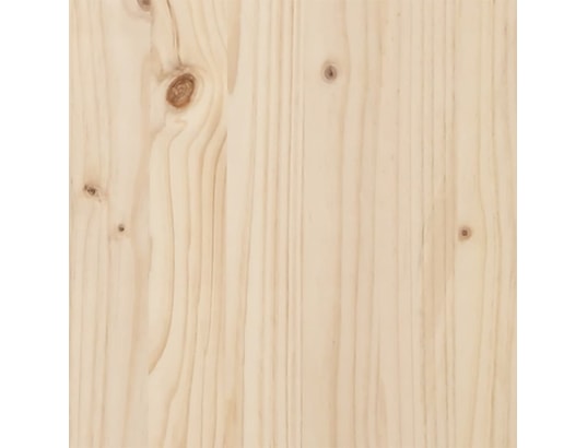 VIDAXL - Pouf Repose-pied de jardin bois de pin massif