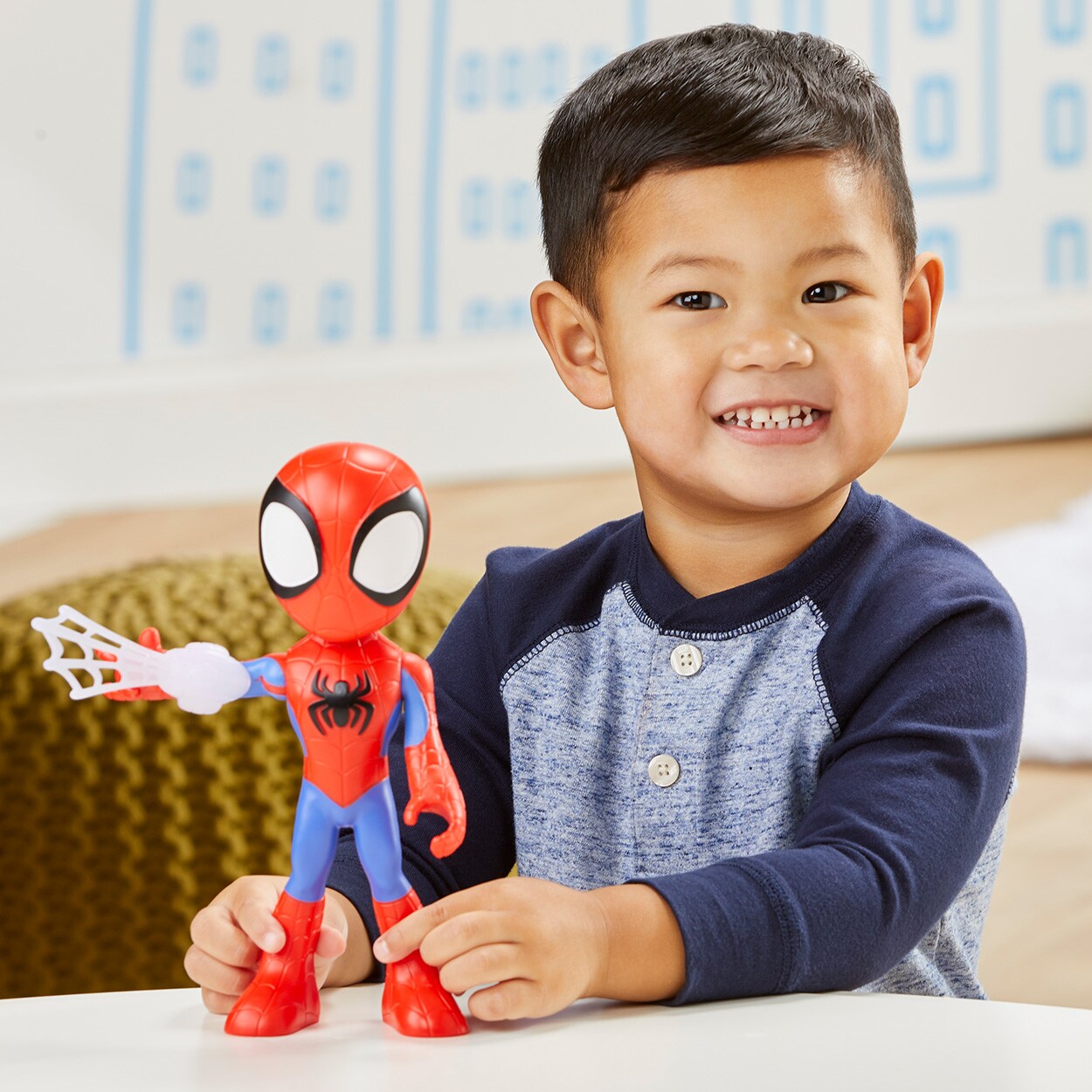 Hasbro Marvel Spidey and His Amazing Friends supergroßer Spidey Mehrfarbig Spielfigur