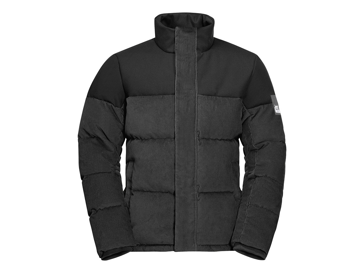 Jack Wolfskin Nature Corduroy winterjas - Black