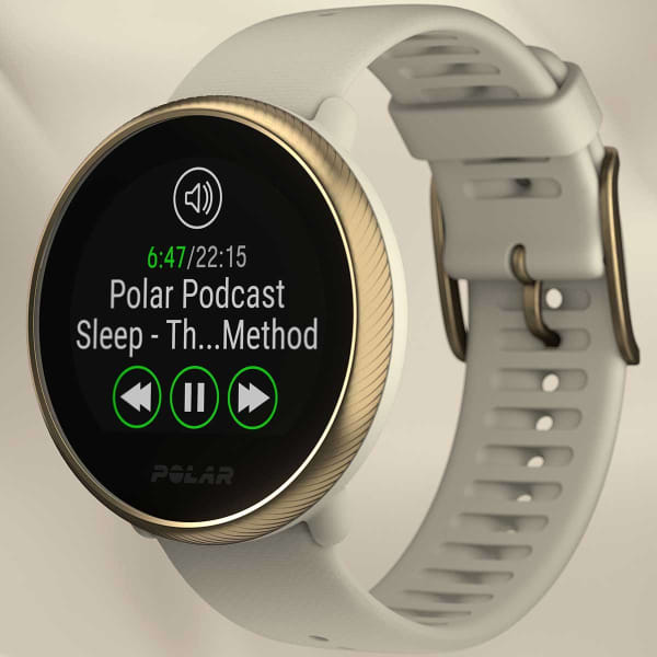 Montre cardio GPS POLAR IGNITE 2 CHAMPAGNE/OR S-L UNI