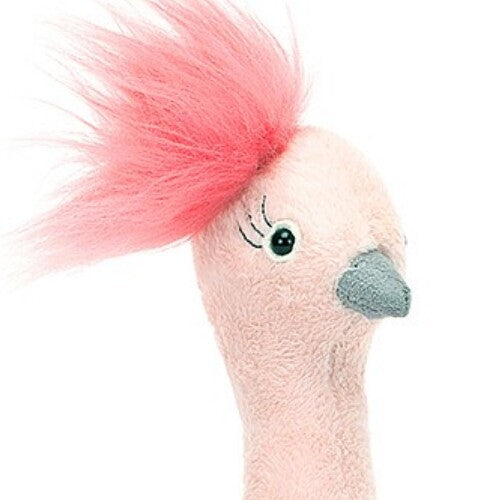 Jellycat knuffelstruisvogel fou fou - 20 cm