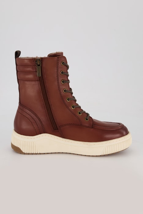 Tamaris Leder-Boots, Webpelz-Futter, Weite H