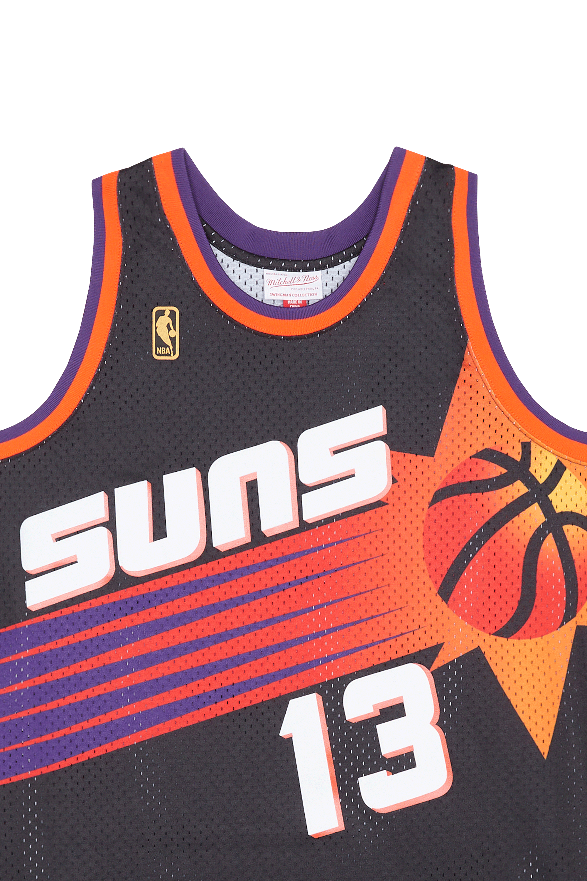 MITCHELL & NESS Maillot  SMJYGS18203-PSUBLCK96SNA Noir