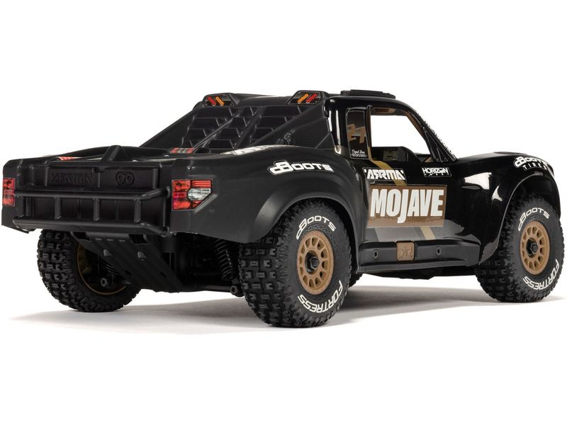 Arrma Desert Truck Mojave GROM BLX 2233S, Schwarz 1:16 Brushless 4 X 4 Small Scale Desert Truck ARTR mit DSC