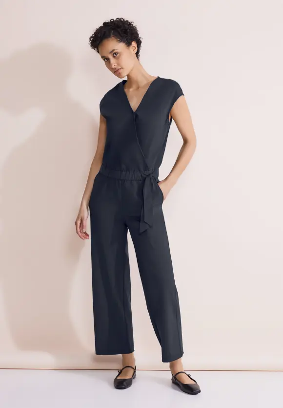 Jersey Jumpsuit - deep blue