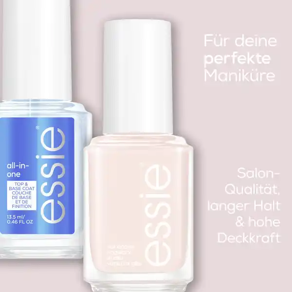 Nagellack Nr. 45 sole mate + Mini Über- und Unterlack base & top coat all in one