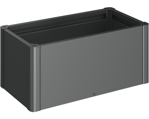 Biohort Belvedere Mini verhoogde tuinbak, klassieke stijl, maat 100, 102 x 53 x 45 cm, donkergrijs