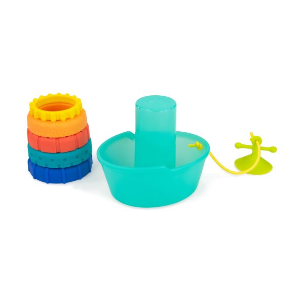 Sassy Stackin'Ship Tub Toy