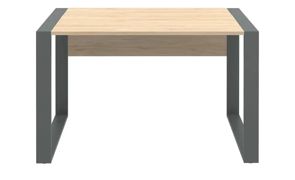 Schreibtisch Kasai 120x80 cm Eiche (Nachbildung), Anthrazit