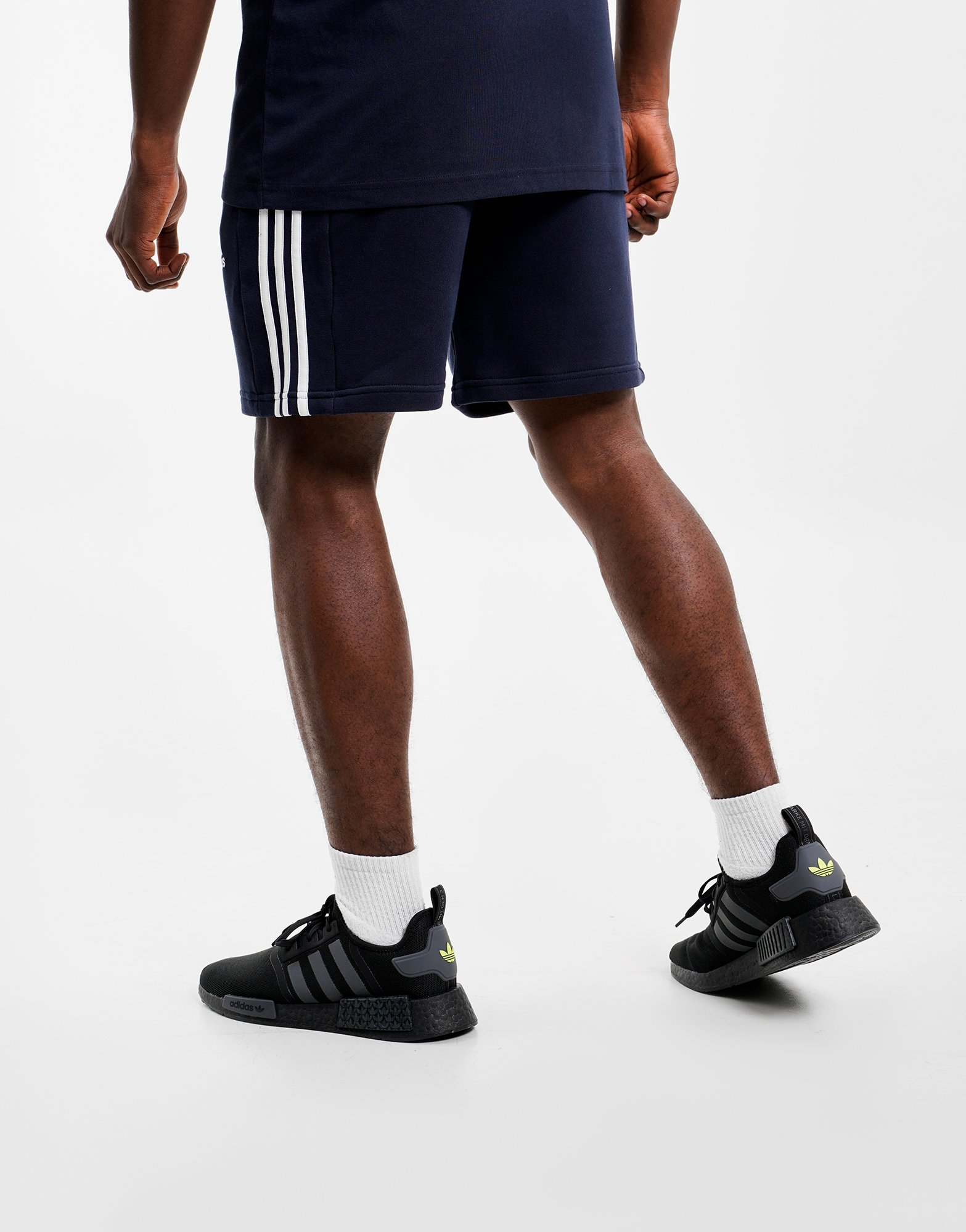 adidas Short à 3 bandes en moleton Essentials