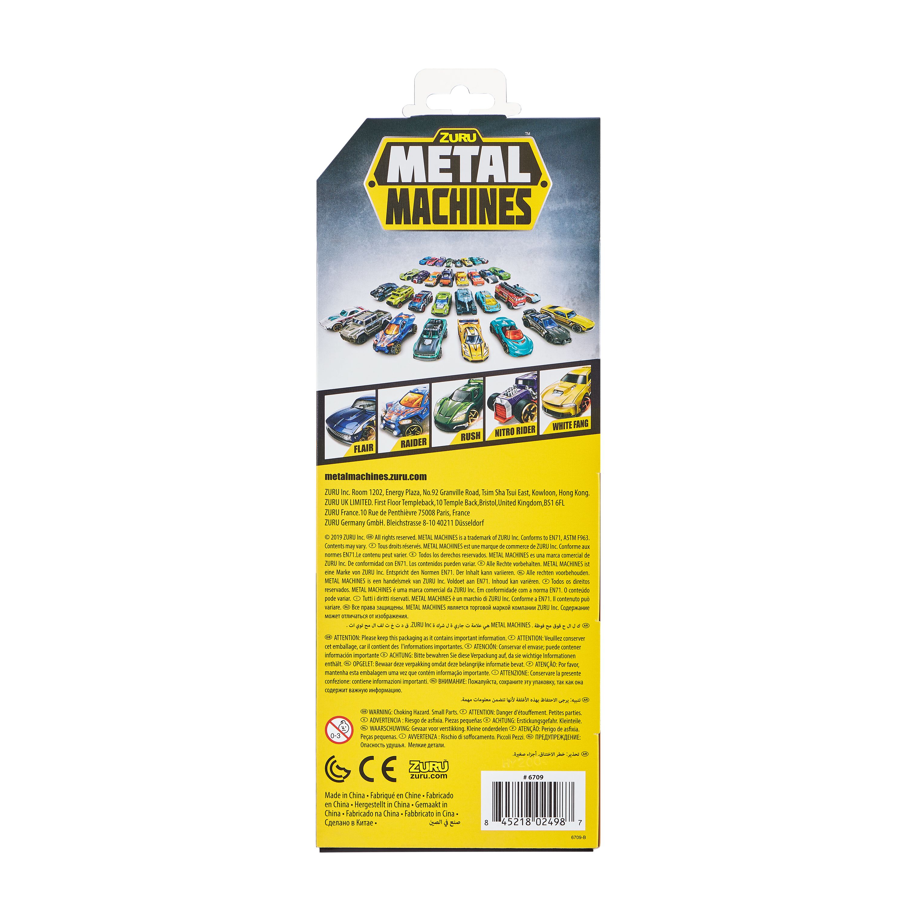Metal Machines Spielzeugautos 5er Set