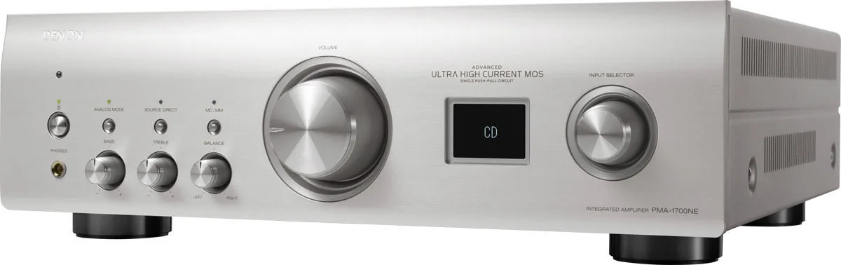 Denon PMA-1700NE Silver Amplis hi-fi stéréo
