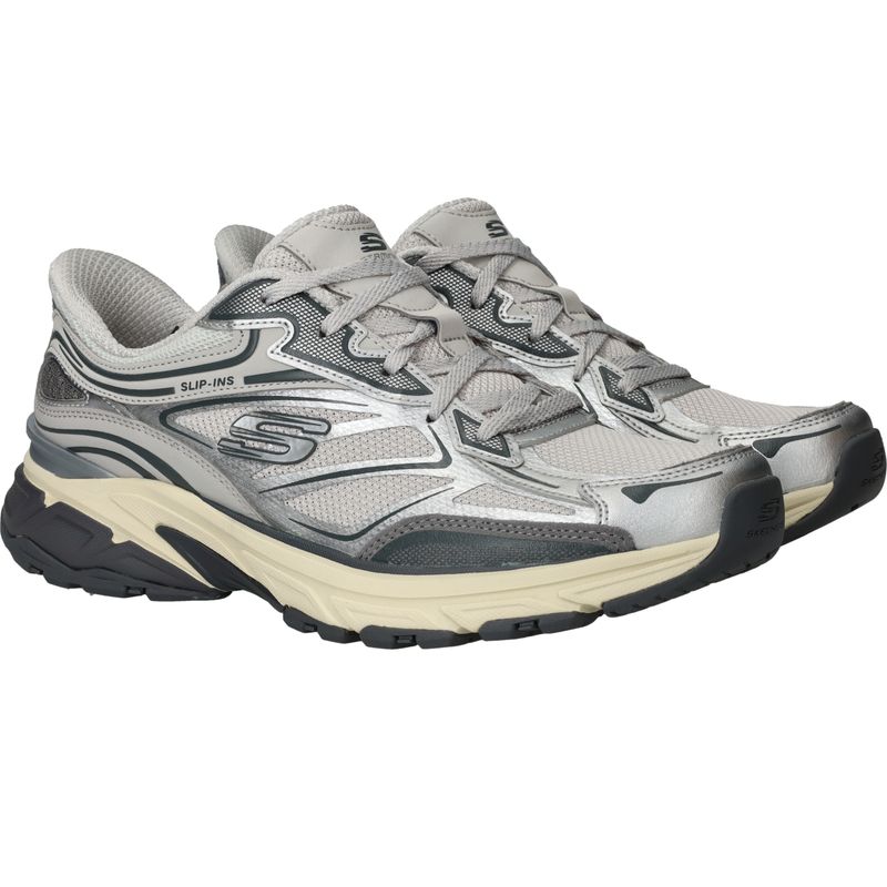 Skechers Stamina Sport Slip-Ins Sneakers Zilver Dames