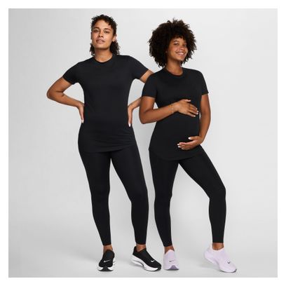 Maillot manches courtes Nike (M) One Maternity Noir Femme