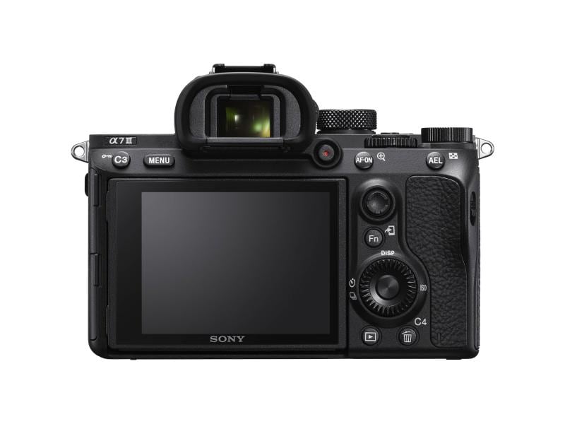 Sony Fotokamera Alpha 7 III Body Systemkamera mit voller Kontrolle über den Kreationsprozess