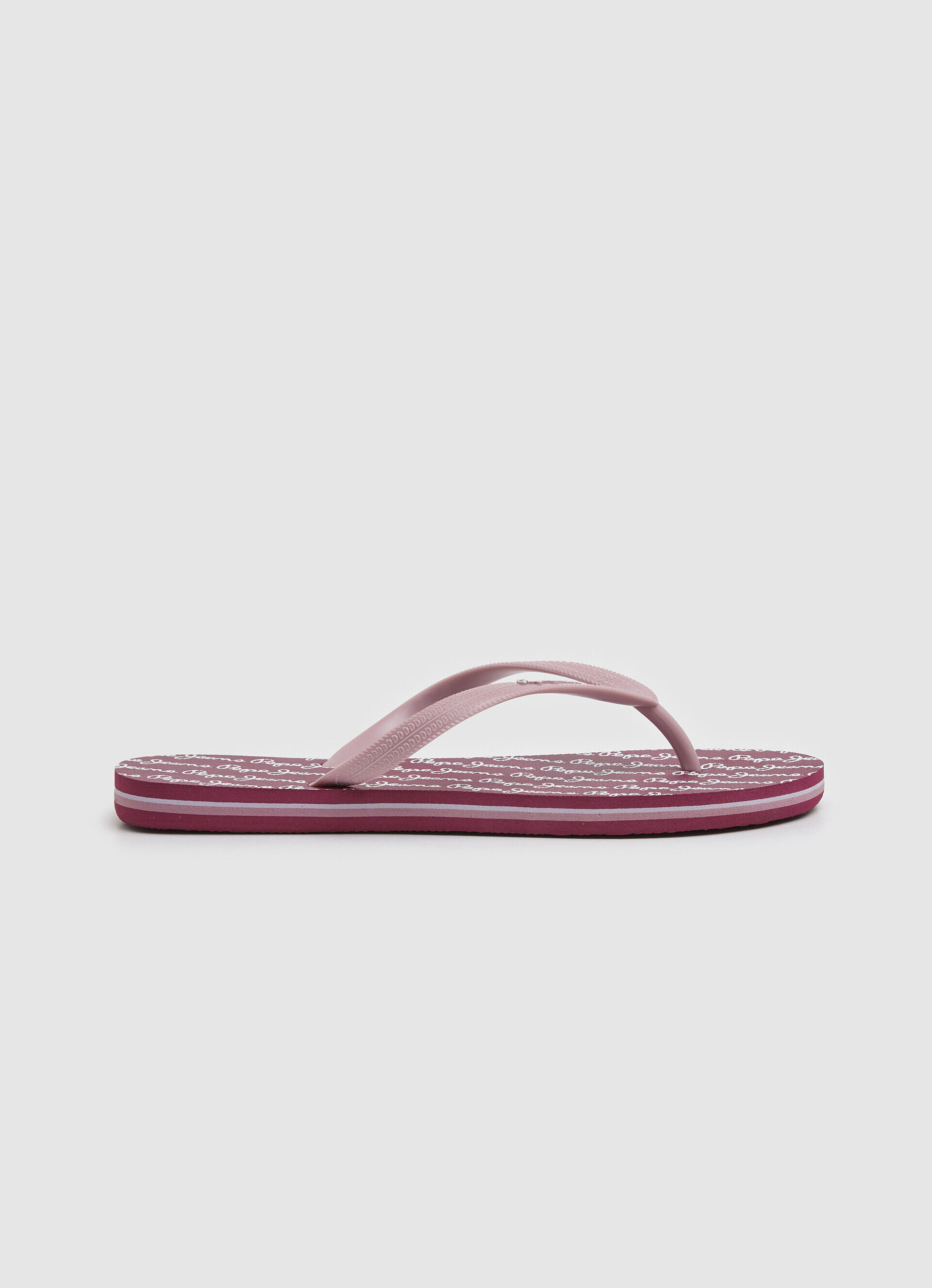 Chinelo de praia RAKE PLAY - vermelho acinzentado