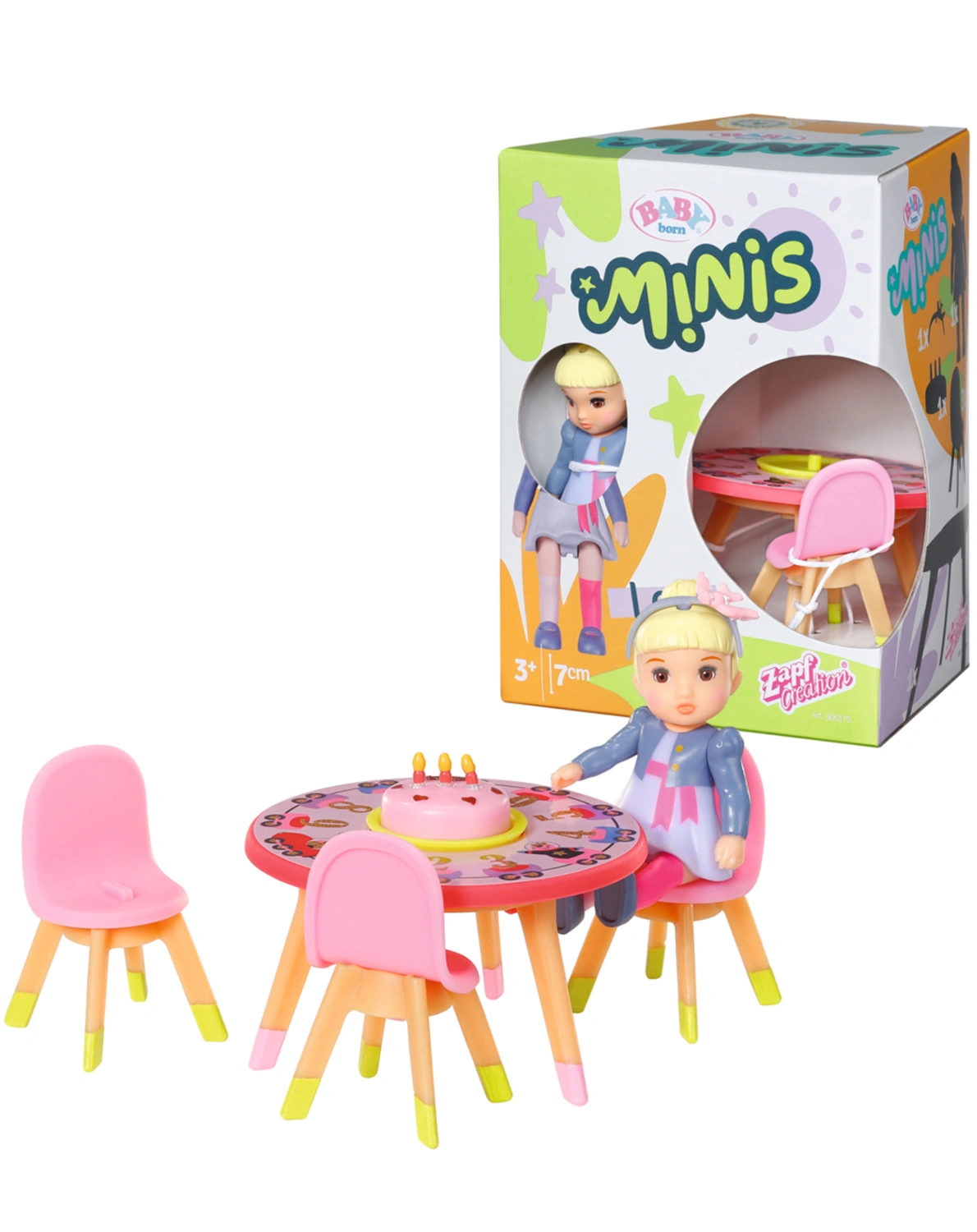 BABY born® MINIS - Puppen-Spielset HAPPY BIRTHDAY